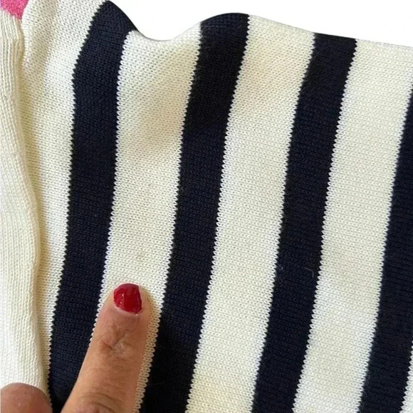 Talbots Striped Sweater with 3/4 length Sleeves NWT Size SP - Picture 9 of 14